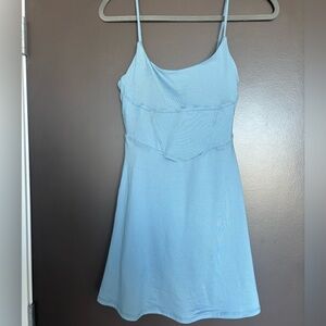 Blue athletic dress